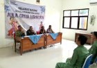 Babinsa Kalijaga Laksanakan Rapat Koordinasi Satlinmas Kelurahan Kalijaga