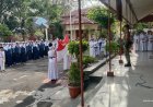 Jadi Pembina Upacara di SMPN 16 Kota Cirebon,  Babinsa : Tanamkan Disiplin dan Wawasan Kebangsaan