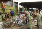 Bukan Sekadar Bersih-Bersih, Gerakan TNI Peduli Sampah Perkuat Sinergi dengan Warga Pasar Jagasatru