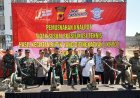 Kasdim 0614/Kota Cirebon hadiri Pemusnahan 4.123 Botol Miras dan 663 Knalpot Brong Hasil Operasi Pekat